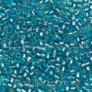 Бисер DB-1209 Miyuki Delica Beads 11/0 (блестящий, сине-голубой)